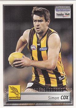 2003 Select The Advertiser-Sunday Mail AFL #35 Simon Cox Front